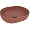 Ruvati 19-inch Sedona Clay Pink epiStone Solid Surface Bathroom Vessel Sink RVB2119TL - alternate 4